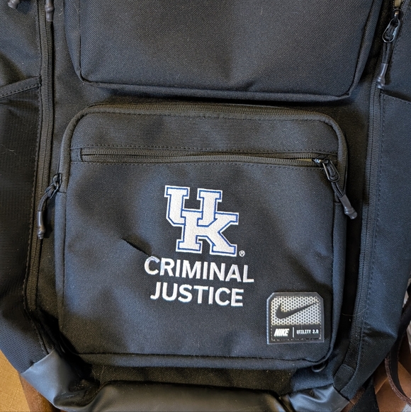 NWT Nike University Of Kentucky Black Backpack - Picture 4 of 7